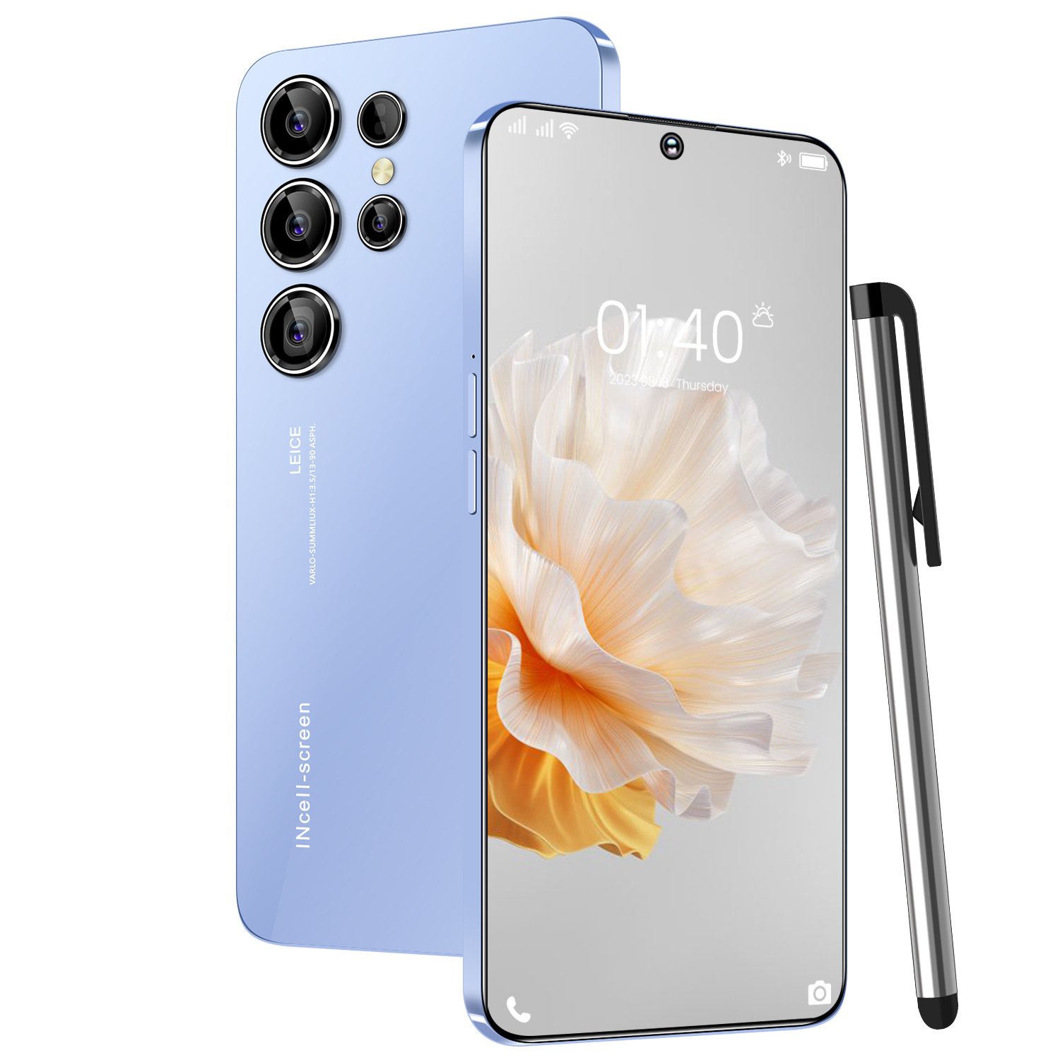 S23 PHONE 1+16GB Full Screen Mobile Phone 6.5Inch HD Cellphones 2+5MP 3000mAh 3G Gaming Smartphones
